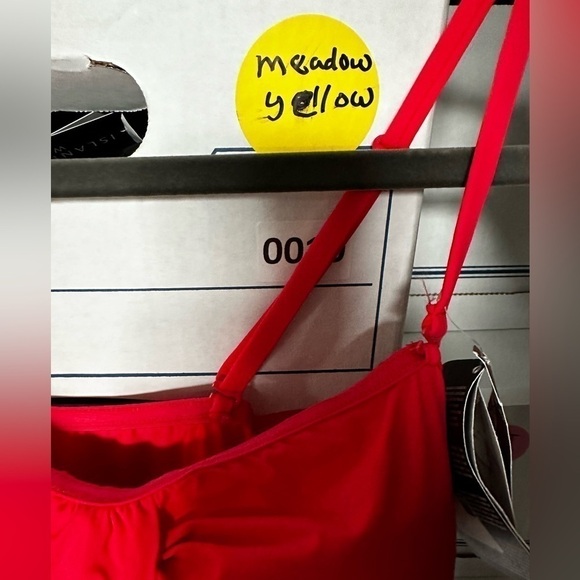 Cache Coeur Maternity Tankini Convertible Wireless Removable Pads S Color-block - Picture 3 of 14